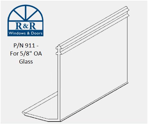 window glazing bead and stop
