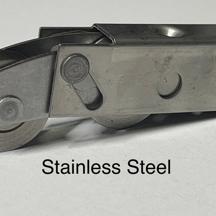 S3015- Tandem Door Roller Stainless Steel 1 1/4 Inch Wheels