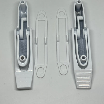 S1080 - Silver Line Casement Window Locking Handle Set Left and Right