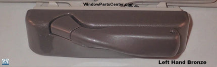 137 Encore Folding Handle And Operator Cover Kit Left / Bronze Casement Window Parts