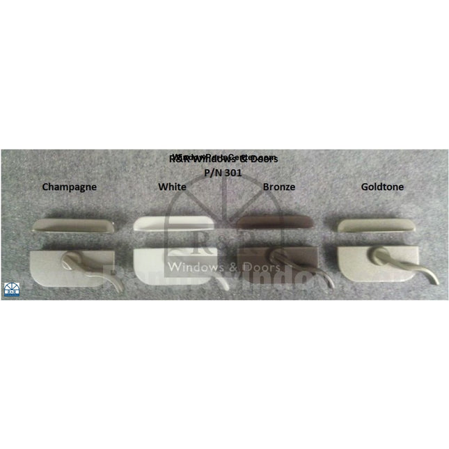single or double hung lock and keeper