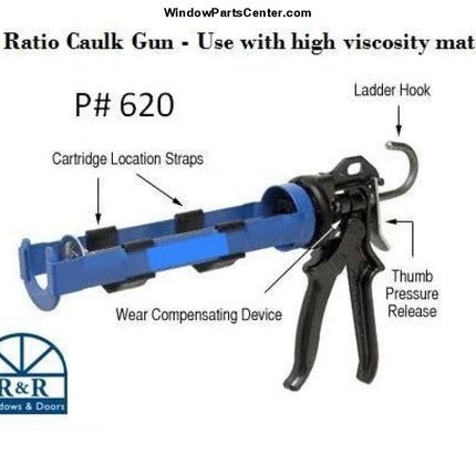 26.1 Ratio Caulk Gun - Blue