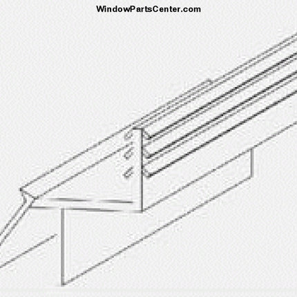 Patio Door Seal Weather Strip 861 Bottom Door Panel Seal/Sweep