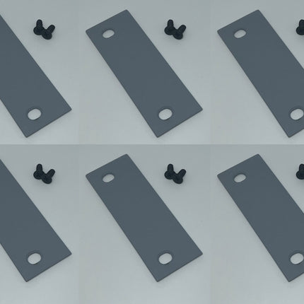 S9004 Don-Jo FF 45 Frame Hinge Filler Plate 4-1/2in x 1-5/8, Prime Coated Alternate Part Numbers: 104162, 8888PC, 8888PCB, 926030, FF-45, FF45  Competitor Part Numbers: 336L, DFF4