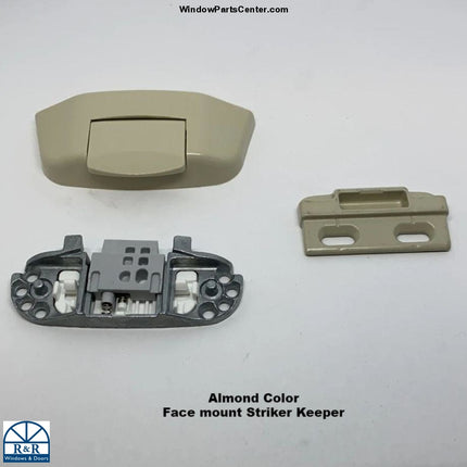 C1000 Auto Cam Lock Kit Interlock Slimline Style / Almond Vinyl Window Part