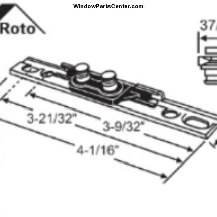S1127 Roto North America Surface Mount Awning Bracket For Window Known.  Roto-Frank Awning Bracket Part Number: OP05-8021-00, OP05-8021 