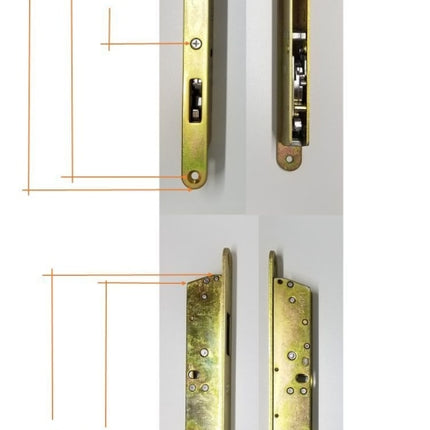 S3012 - Double Point Mortise Lock For Sliding Patio Doors