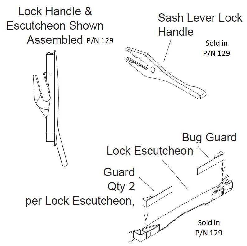 How To Replace Casement Window Lock Part# 129