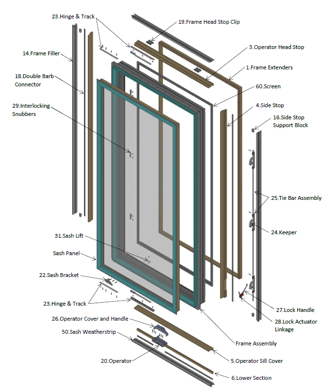 Casement Window Parts Window Hardware Loewen Windows