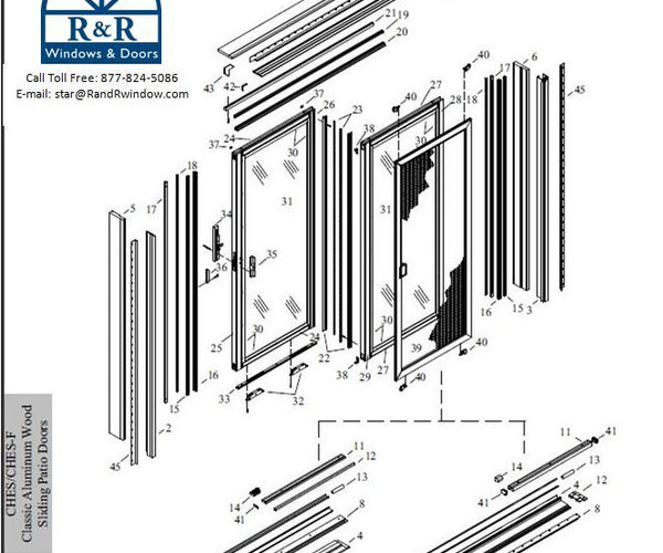 Hurd Sliding Patio Door Identification Help – R&R Windows & Doors