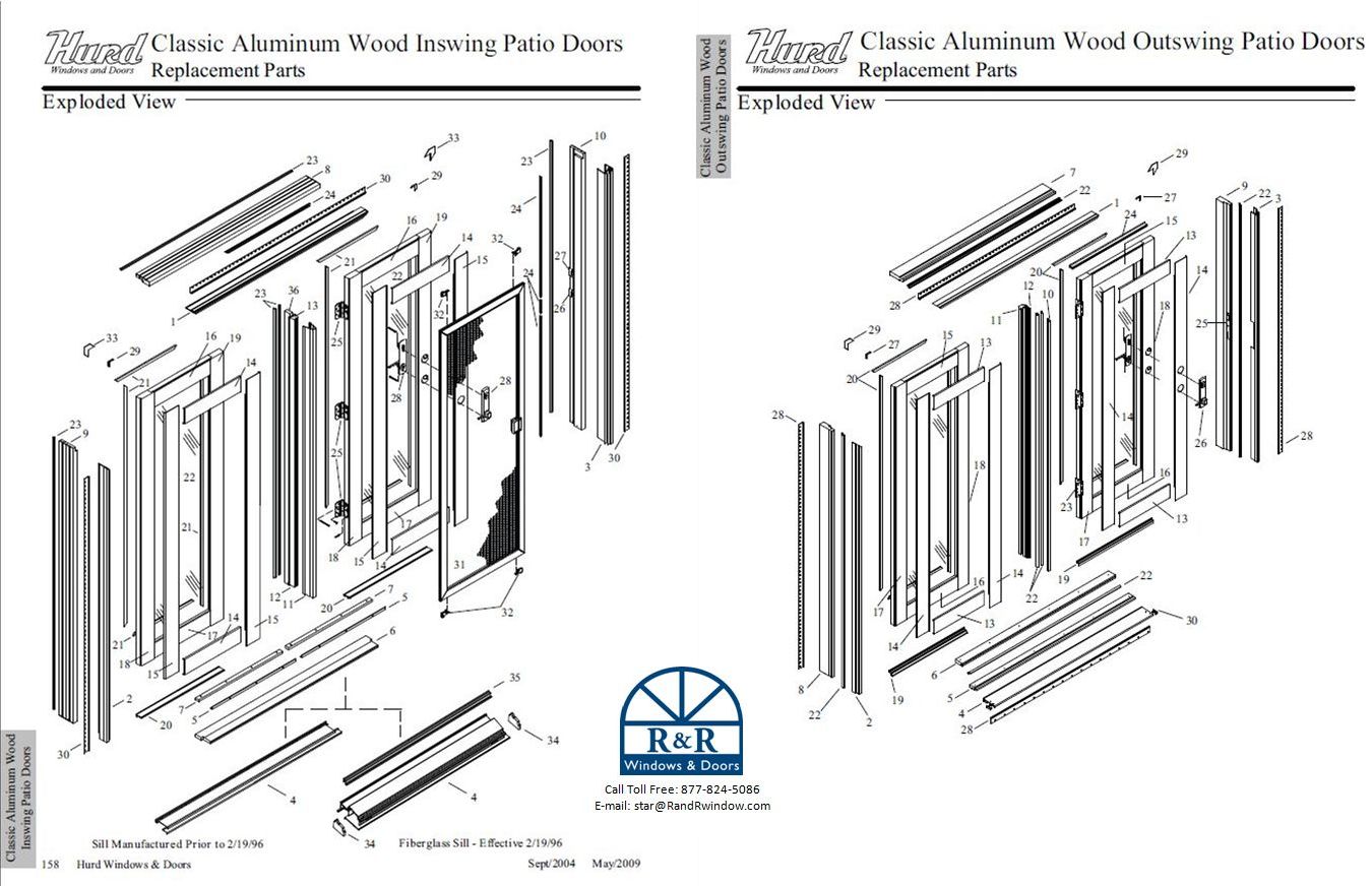 Hurd Swinging Door Parts Identification Help