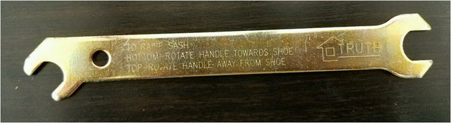 casement window hinge adjustment wrench