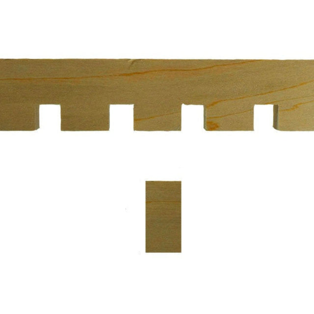 wood Dentil Moulding
