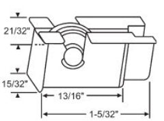 Horizontal Sliding Window Rollers