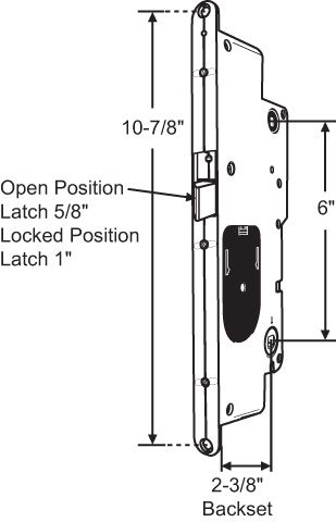 Multi Point Hardware and Trim Handle Sets