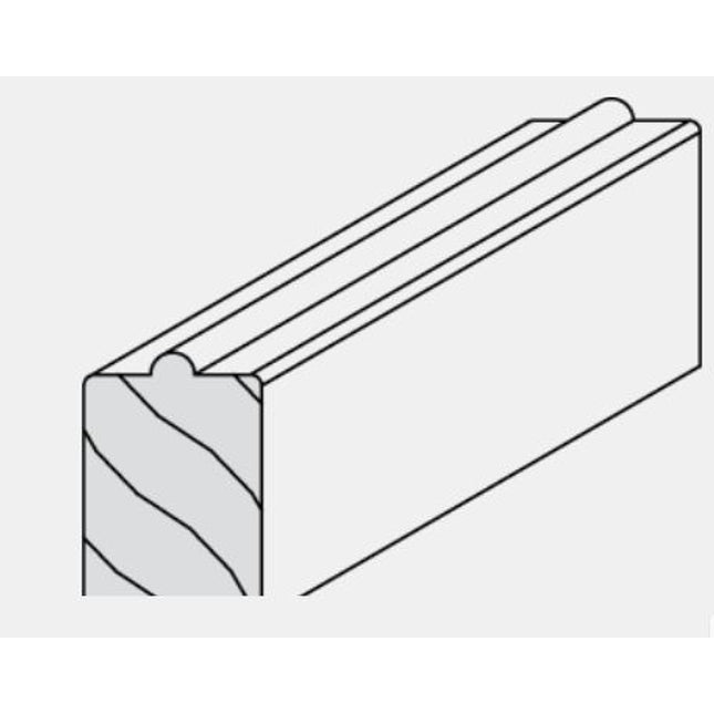116 Wood Lower Section for Sill Cover For Hurd Awnings and Casements