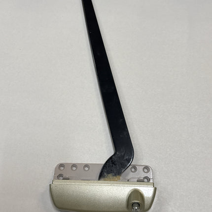 Casement window straight arm crank operator left hand on  white background