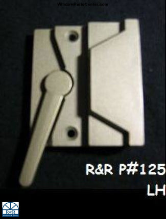 125 -Sash Lock - Straight Arm- Replacement Style Casement Window Parts