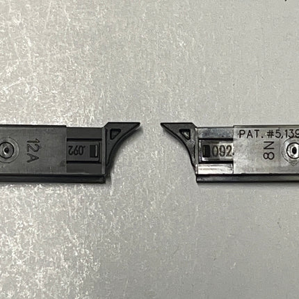 Known to been used on Hurd Monument Vinyl Double Hung and Single Hung windows and variety of other vinyl window brands that used the 85 Series Balance System.  Known Part Numbers: 317, V00380, V00381, V00382, V00383  PAT. # 5,139,291