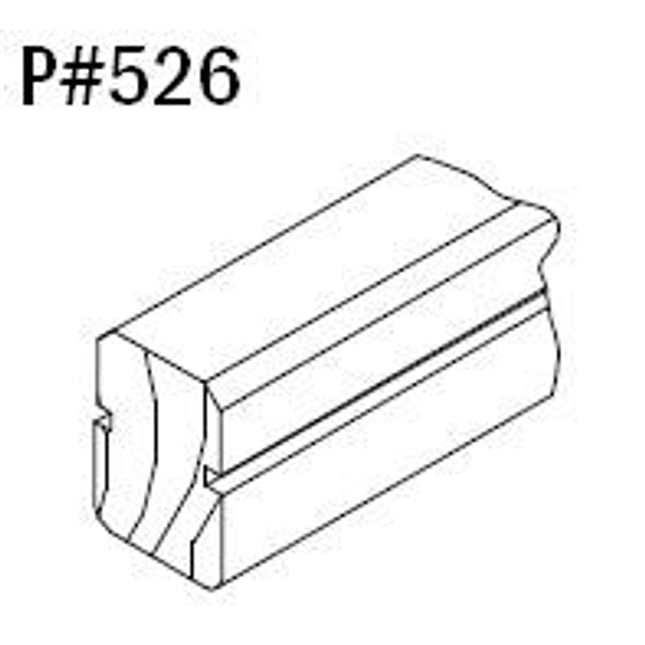 526 - Head Parting Stop Wood