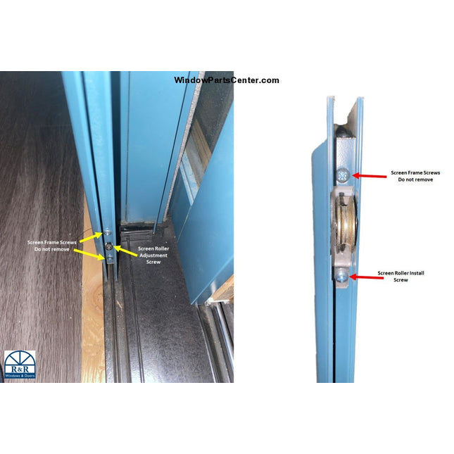 529 Screen Roller Pack Of 2 Parts