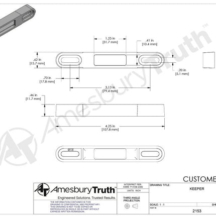 533 Keeper Sliding Patio Door 2153