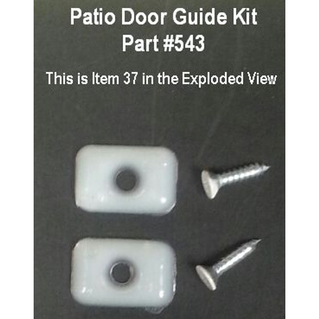 543 - Patio Door Panel Guide Kit