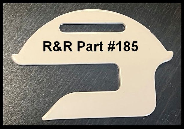 A metal replacement lock keeper part for the H3 Generation 2 casement and awning