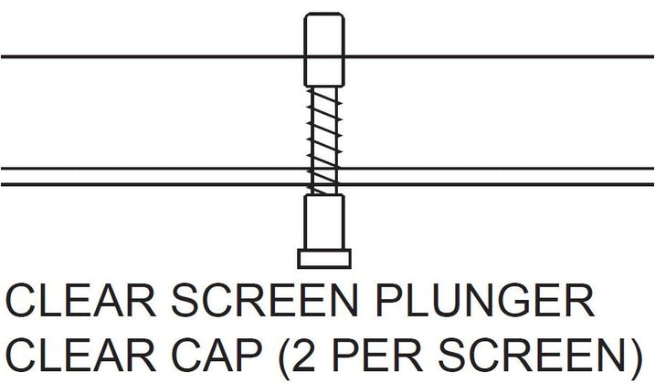 703 - Replacement H3 Screen Plunger & Cap Kit -Discounted- see description for replacement option