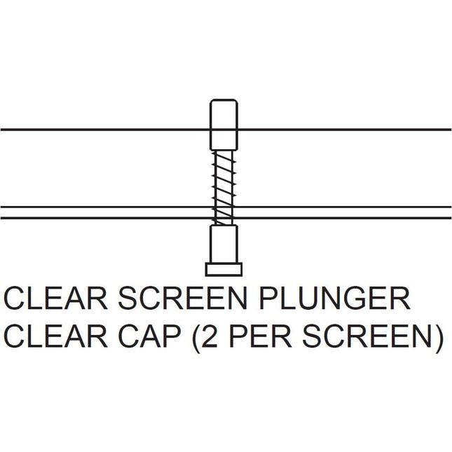 703 - Replacement H3 Screen Plunger & Cap Kit -Discounted- see description for replacement option