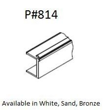 814 - Center Screen Channel/Stop Hurd  Doors