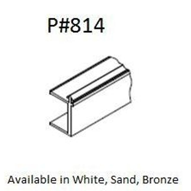 814 - Center Screen Channel/Stop Hurd  Doors