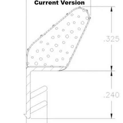 906 AmesburyTruth Window Kurf Mounted Foam-tite Seal Window Weather-Strip