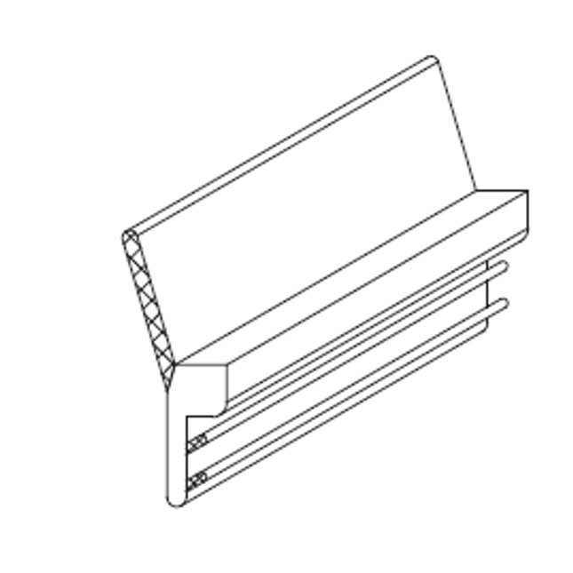 936 - Flex Weather Strip For Outswing Patio Door
