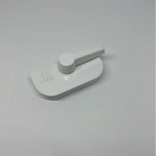 S1146 Double Hung Window Sash Lock  Crestline and Vetter color white Number Stamped on back of lock: 9593-2