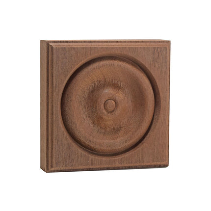 EWAP40 Rosette Casing Corner Block 1 inch x 4 inch Square