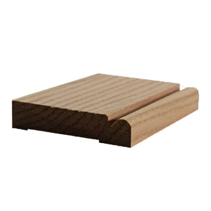 EWCA30 Beaded 3-1/2 inch Casing Trim Moulding red oak wood