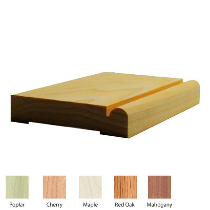 EWCA30 Beaded 3-1/2 inch Casing Trim Moulding Popar wood