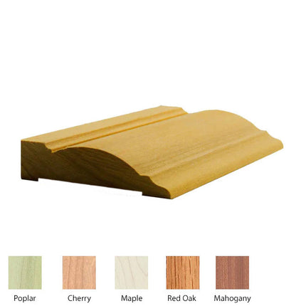 EWCA32 Casing 2-3/4 inch Trim Moulding poplar wood