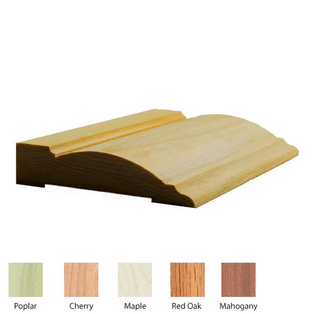 EWCA33 Casing 3-1/2 inch Trim Moulding Poplar Wood