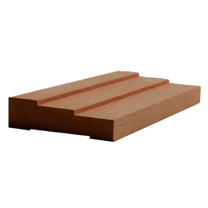 EWCA34 Stepped 2-1/2 inch Casing Trim Moulding Charry Wood