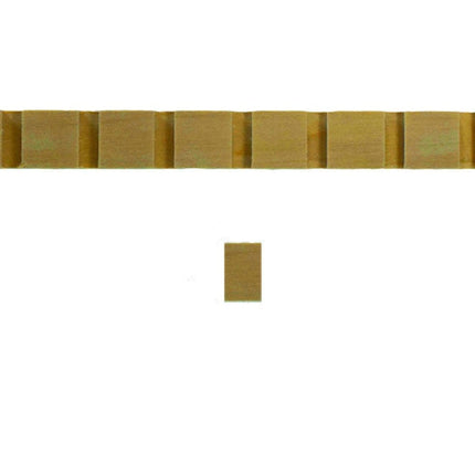 EWCD91 Dentil Moulding 3/4" High x 5/16" Trim. Unfinished
