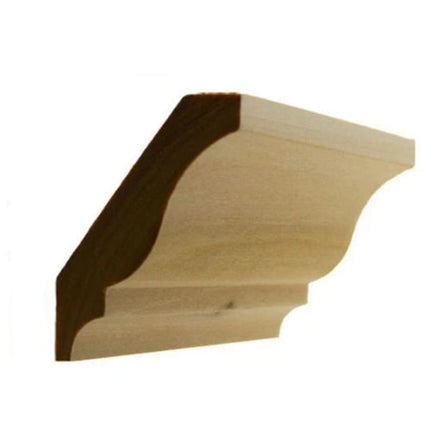 EWCR11 Crown 3/4" x 2-5/8" Unfinished 1-7/8" High x 1-3/4" Deep