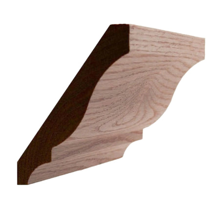 EWCR41 Cove Crown 1-3/8" x 6-3/16 Unfinished 4" High x 4-5/8" Deep