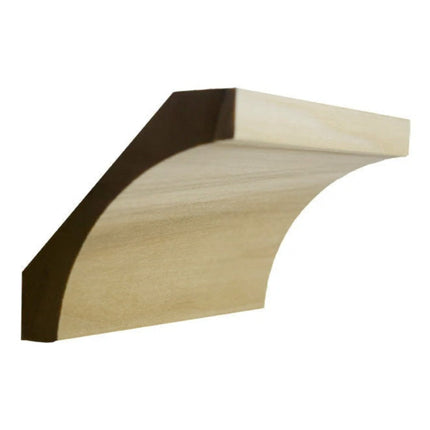 EWCR40 Cove Crown 3/4" x 3-3/4" Unfinished 2-5/8" High x 2-1/2" Deep