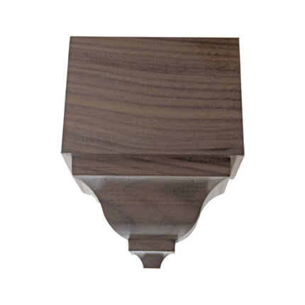 EWCR62 Crown Mid Block 3-1/2 Tall x 2-3/8 deep 4-3/4" Face Unfinished