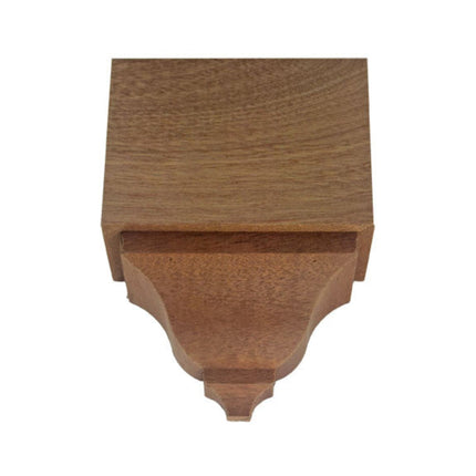 EWCR62 Crown Mid Block 3-1/2 Tall x 2-3/8 deep 4-3/4" Face Unfinished