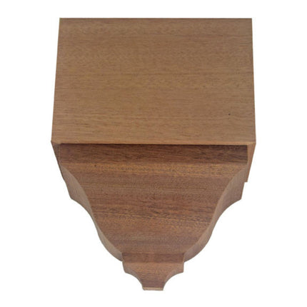 EWCR82 Middle Corner Block 4-1/4" Tall x 3" deep 6" Face Unfinished