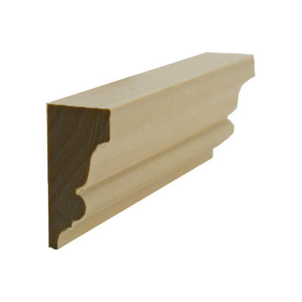 EWSC11 Solid Crown 1-3/4" High x 13/16" Deep Moulding. Unfinished