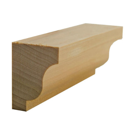 EWCR41 Cove Crown 1-3/8" x 6-3/16 Unfinished 4" High x 4-5/8" Deep